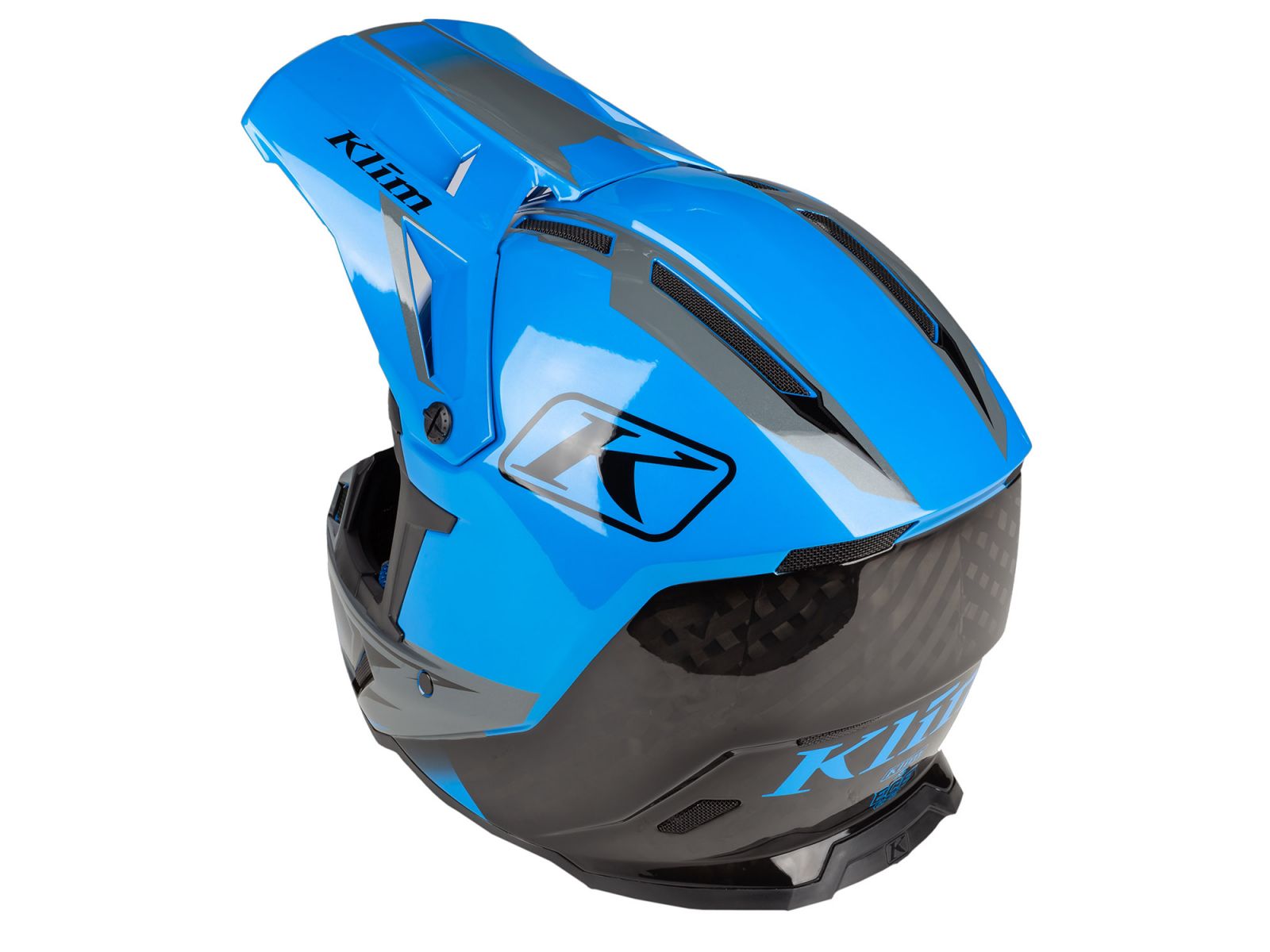 Мотошлем KLIM F5 Legion Electric Blue Lemonade