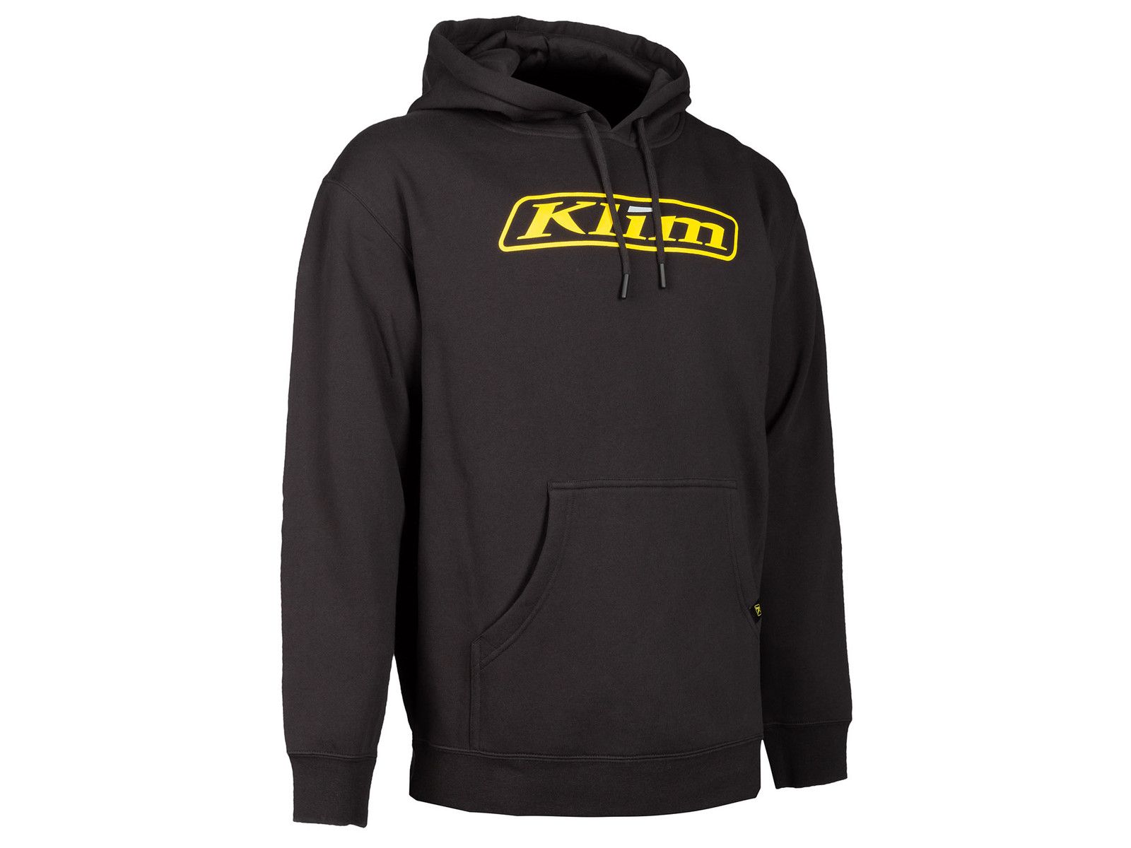 Толстовка KLIM CORP HOODIE Black - Vibrant Yellow