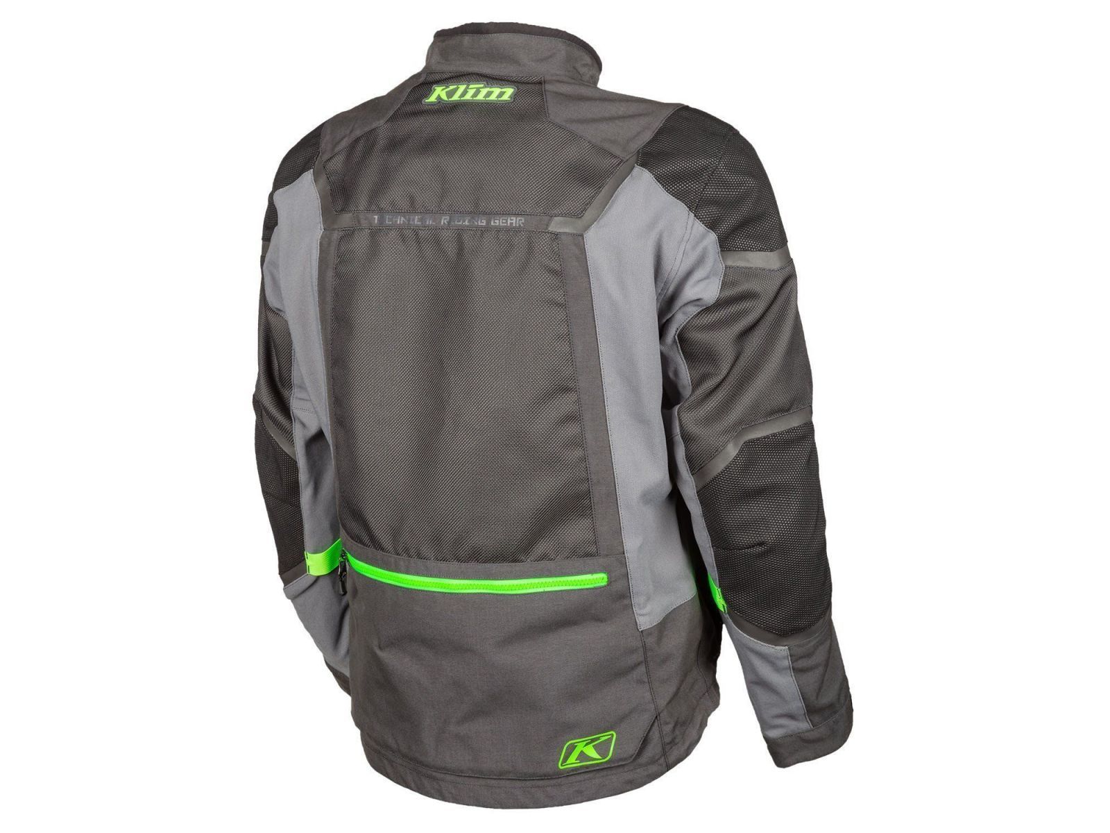 Мотокуртка KLIM BAJA S4 Gray/Electrik Gecko