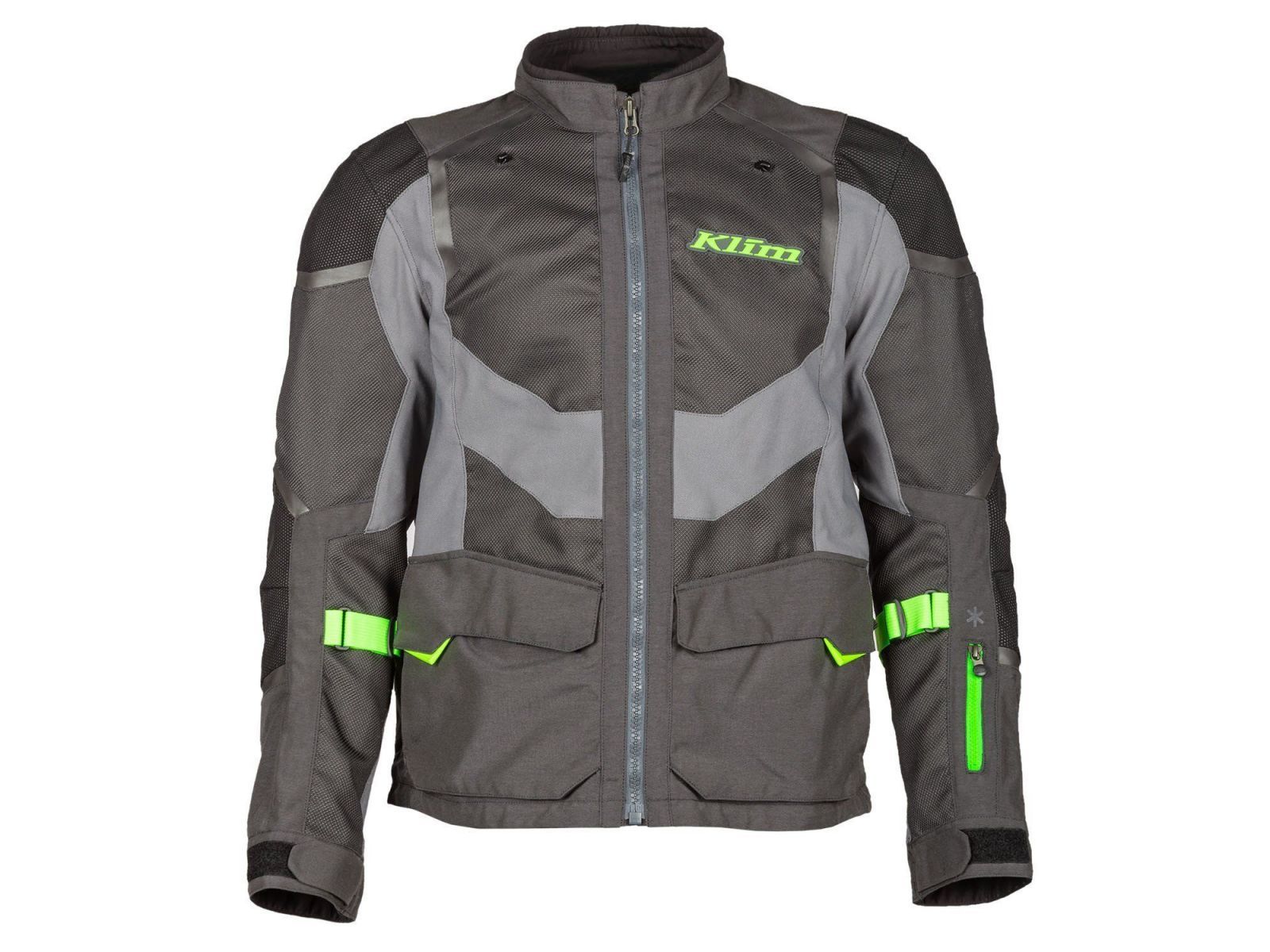 Мотокуртка KLIM BAJA S4 Gray/Electrik Gecko