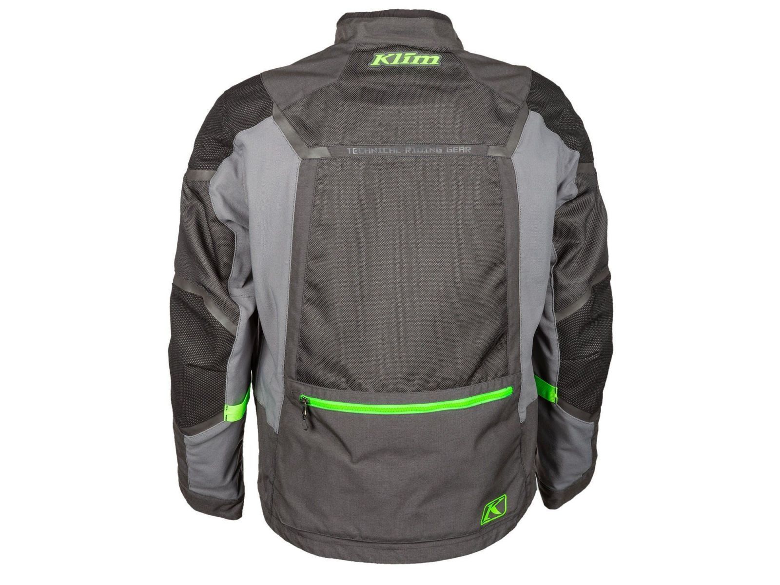 Мотокуртка KLIM BAJA S4 Gray/Electrik Gecko