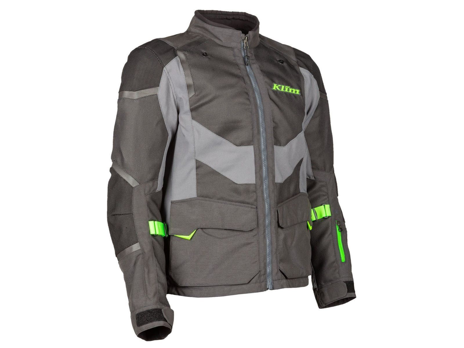 Мотокуртка KLIM BAJA S4 Gray/Electrik Gecko