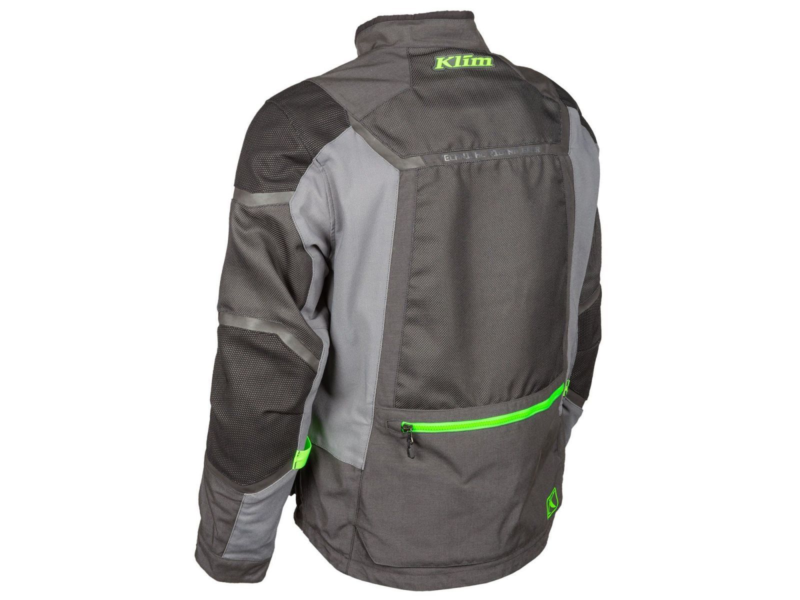 Мотокуртка KLIM BAJA S4 Gray/Electrik Gecko