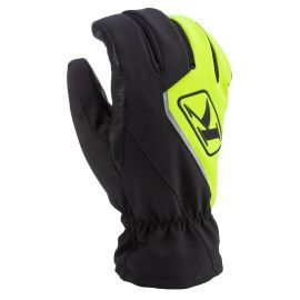 Снегоходные перчатки KLIM Klimate Short Glove NEW Black/Hi-Vis