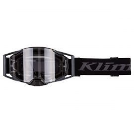 Очки снегоходные KLIM Rage Off-Road Goggle Black Clear Lens