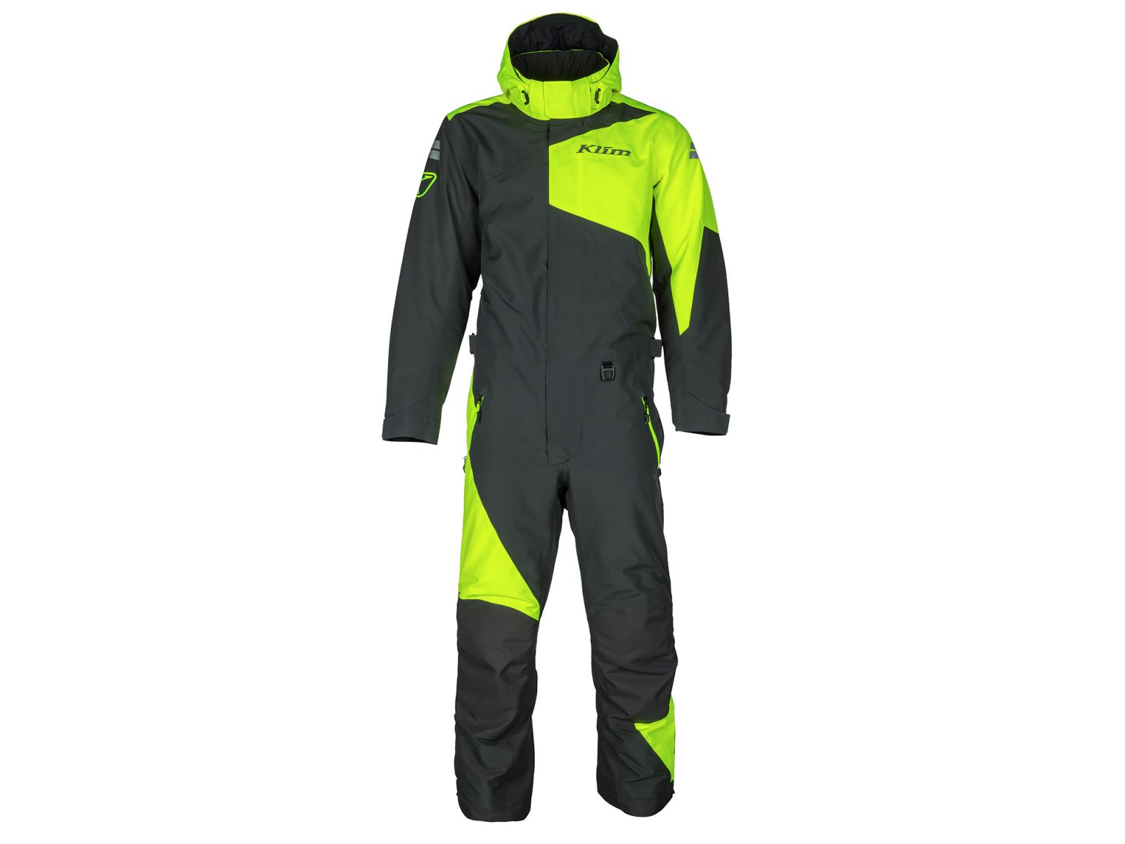 Снегоходный комбинезон KLIM RAILSLIDE ONE-PIECE Asphalt - Hi-Vis