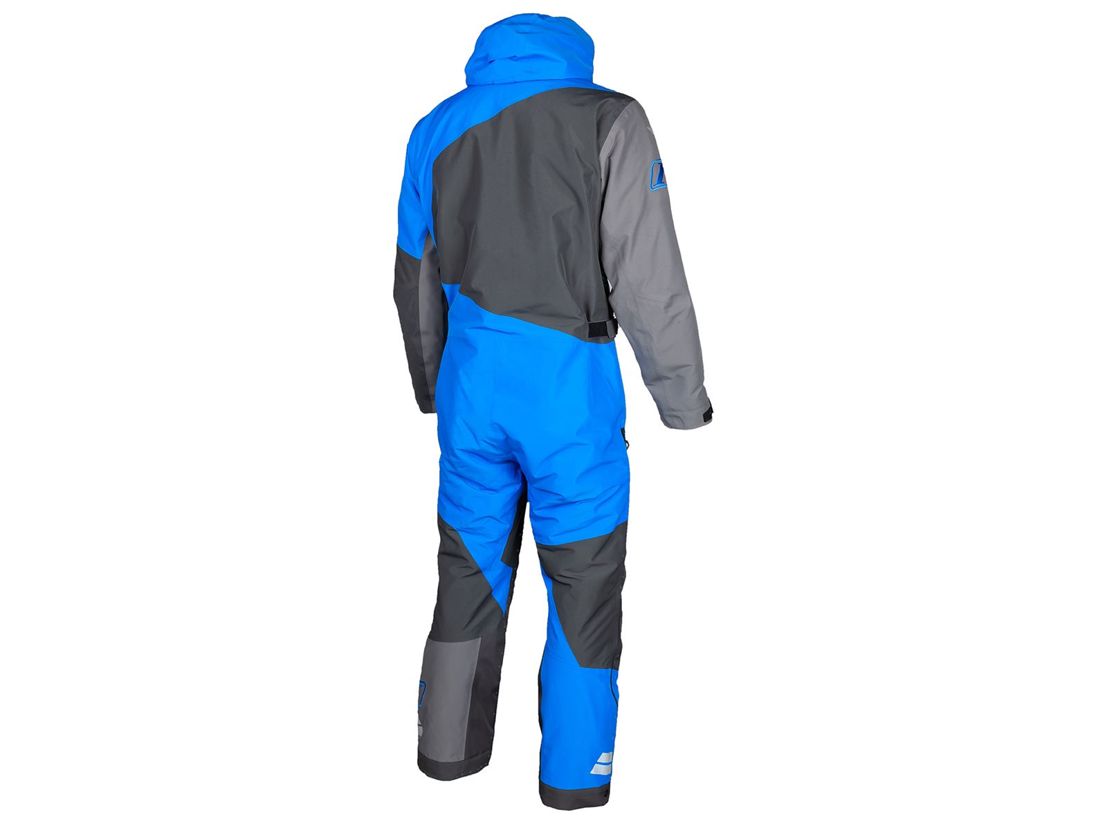 Снегоходный комбинезон KLIM RAILSLIDE ONE-PIECE Asphalt - Electric Blue Lemonade