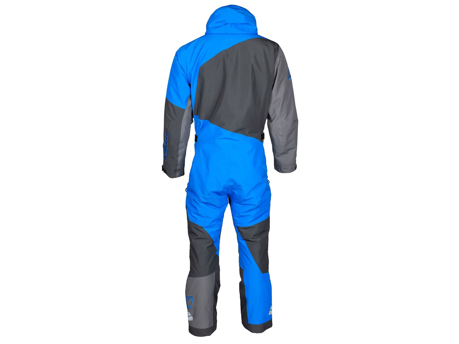 Снегоходный комбинезон KLIM RAILSLIDE ONE-PIECE Asphalt - Electric Blue Lemonade