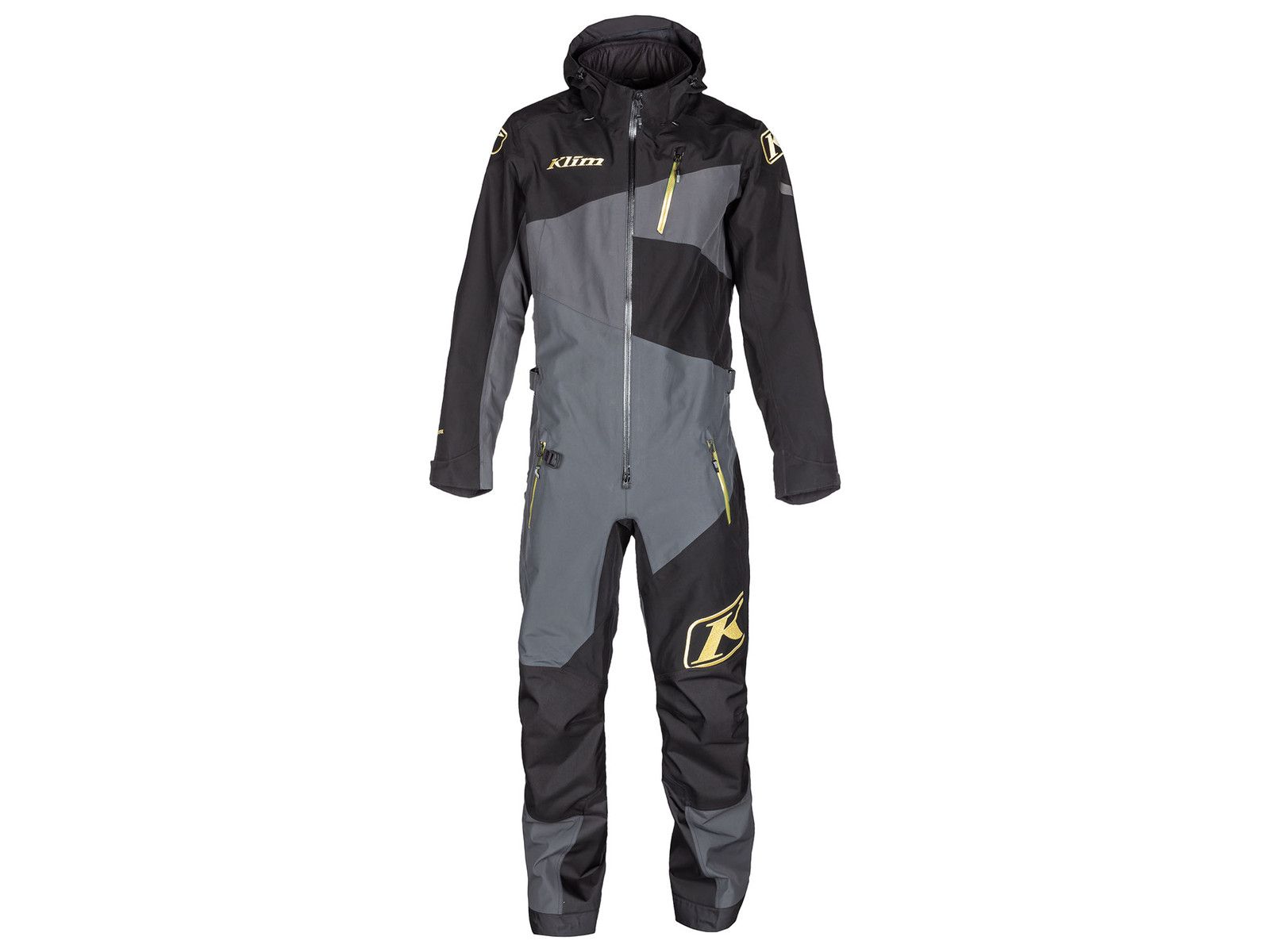 Снегоходный комбинезон KLIM RIPSA ONE-PIECE Black - Metallic Gold