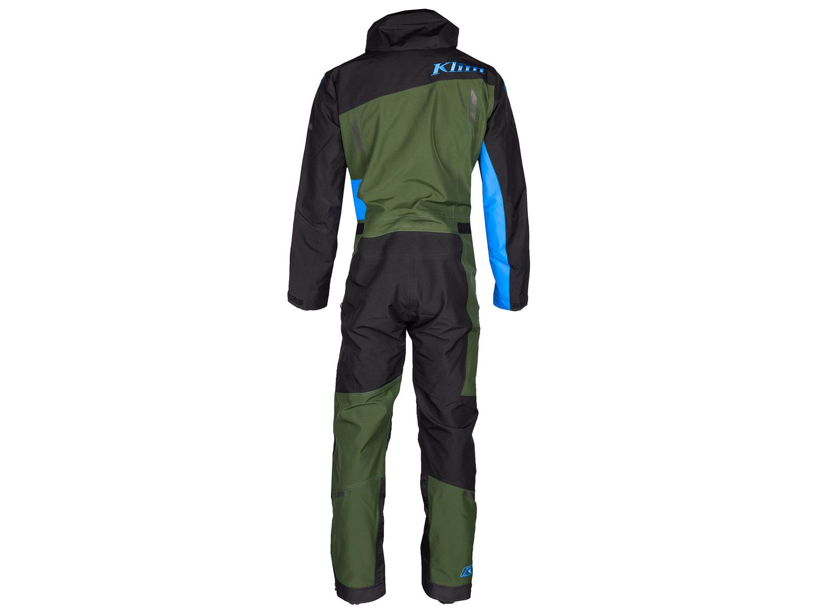 Снегоходный комбинезон KLIM RIPSA ONE-PIECE Kombu Green - Electric Blue Lemonade