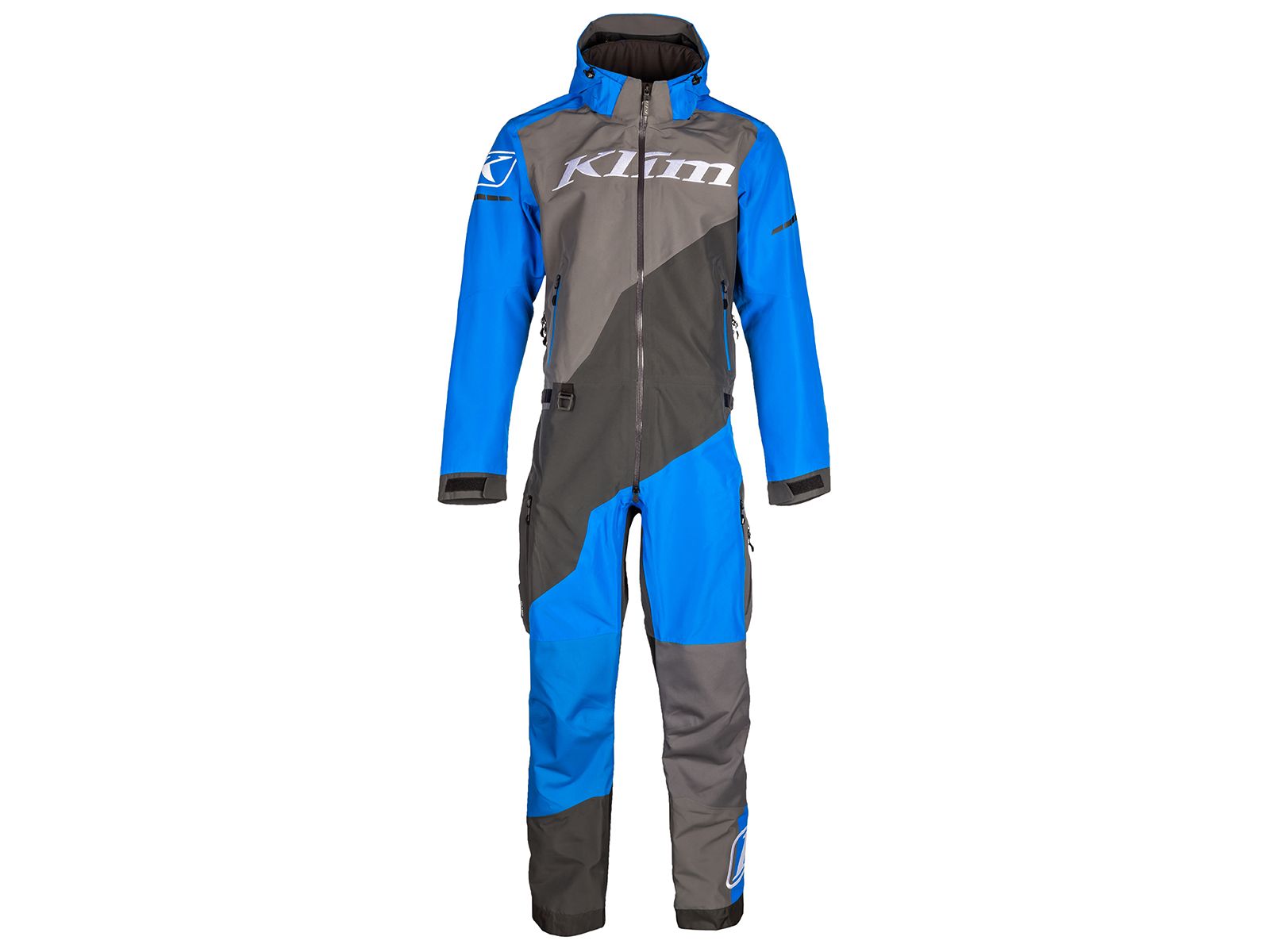Снегоходный комбинезон KLIM SCOUT ONE-PIECE Asphalt - Kinetik Blue