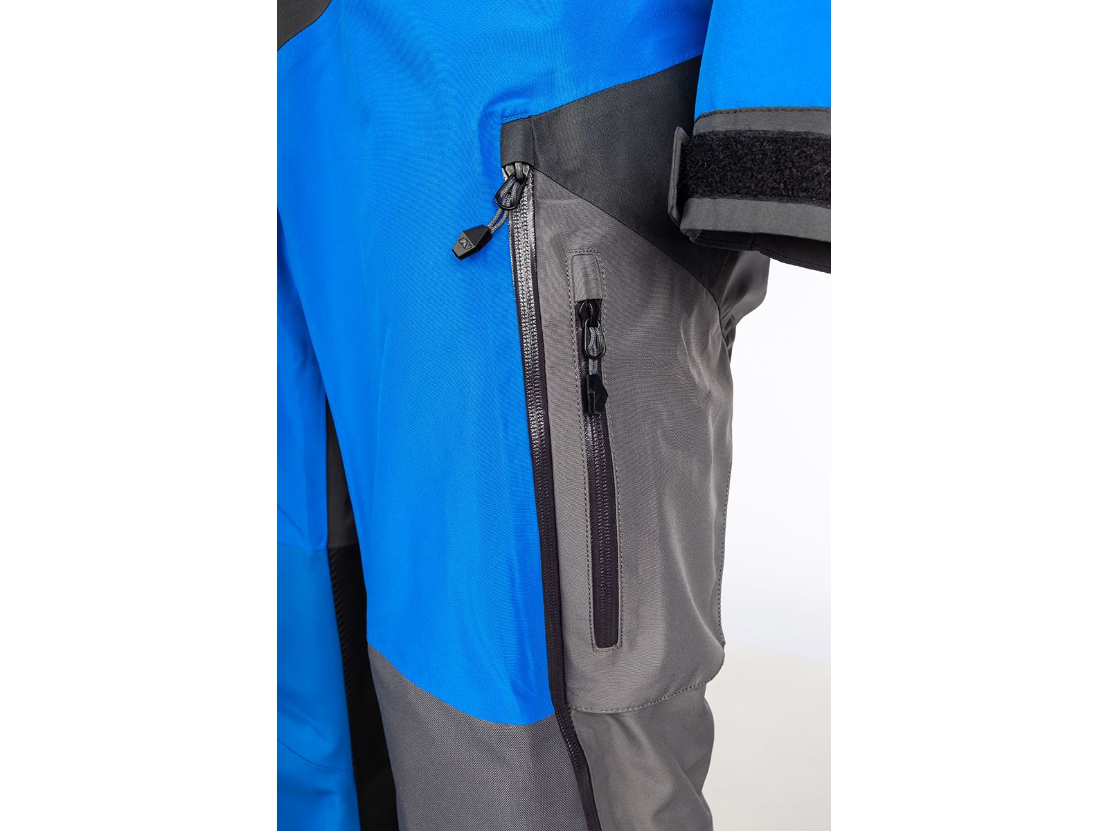 Снегоходный комбинезон KLIM SCOUT ONE-PIECE Asphalt - Kinetik Blue