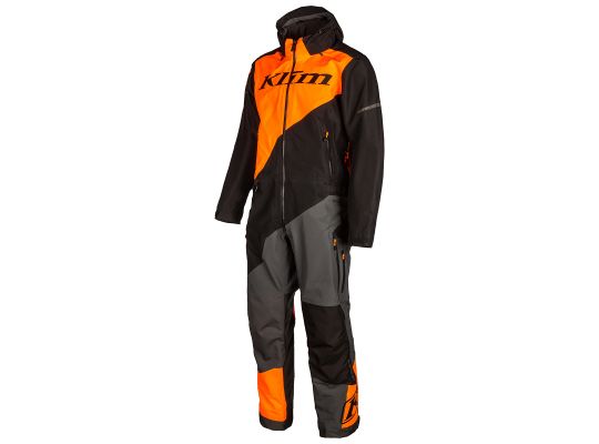 Снегоходный комбинезон KLIM SCOUT ONE-PIECE Black - Strike Orange