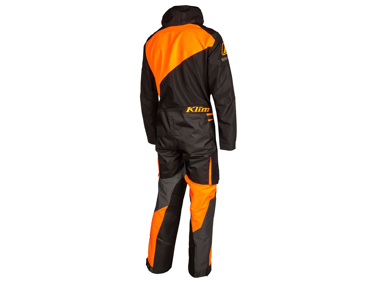 Снегоходный комбинезон KLIM SCOUT ONE-PIECE Black - Strike Orange