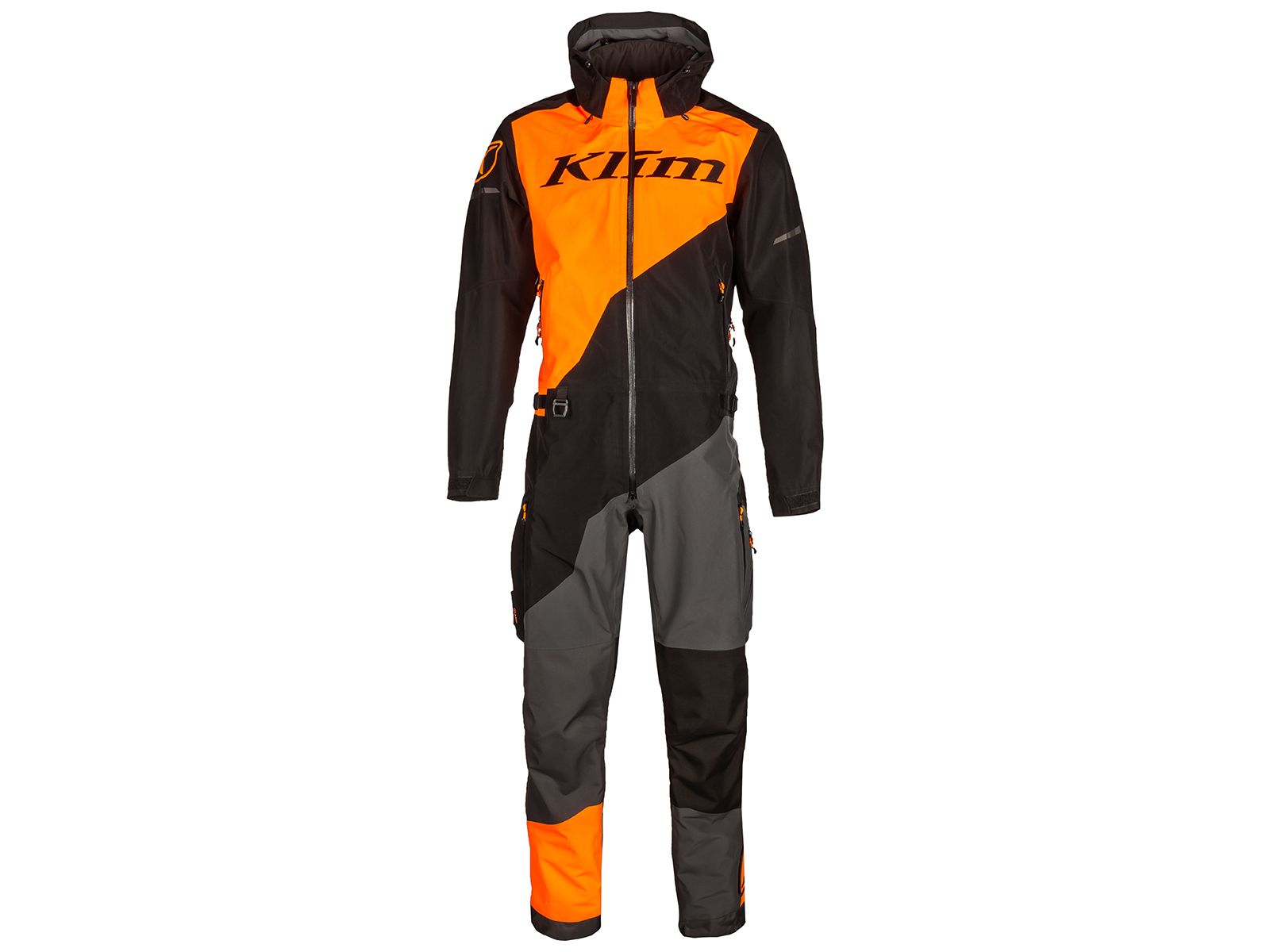 Снегоходный комбинезон KLIM SCOUT ONE-PIECE Black - Strike Orange
