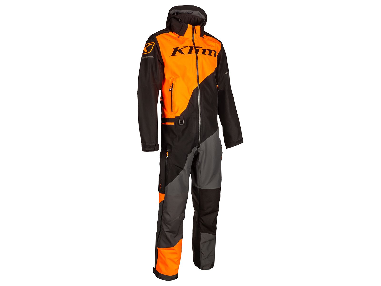 Снегоходный комбинезон KLIM SCOUT ONE-PIECE Black - Strike Orange