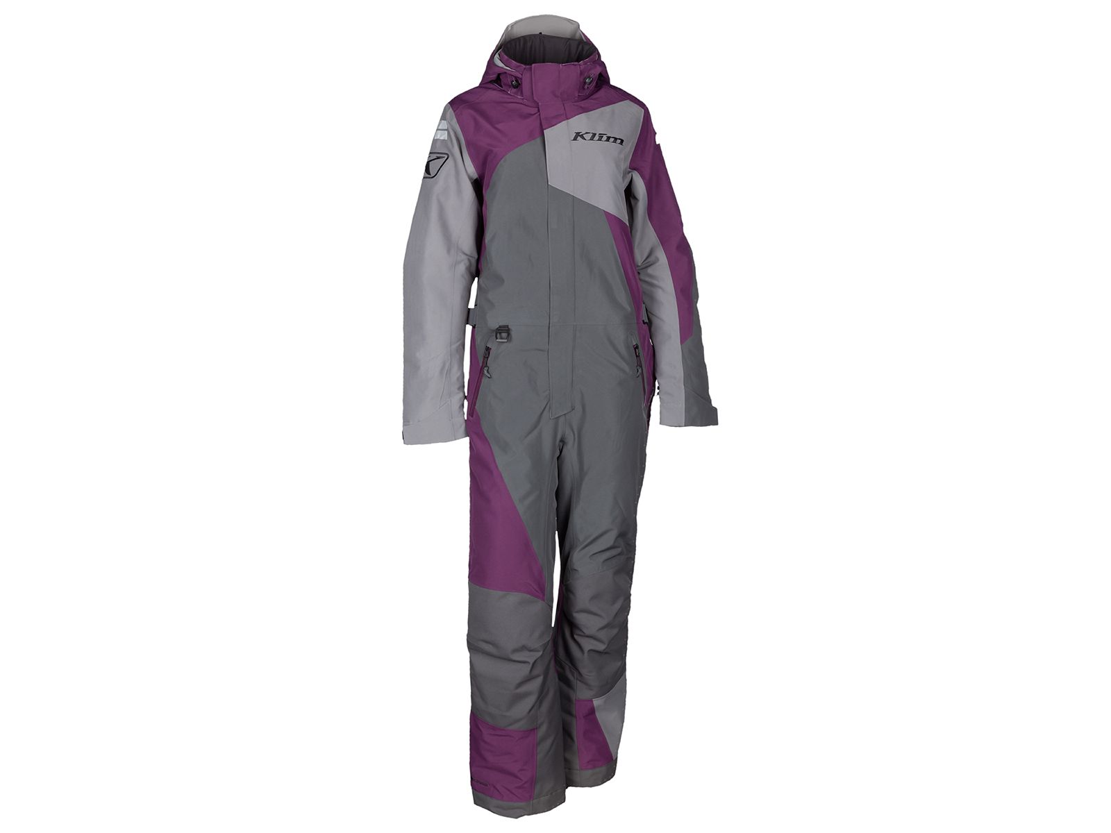 Снегоходный комбинезон женский KLIM VAILSLIDE ONE-PIECE Deep Purple - Asphalt