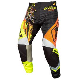 Мотобрюки KLIM XC LITE Digital Chaos Orange