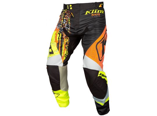 Мотобрюки KLIM XC LITE Digital Chaos Orange