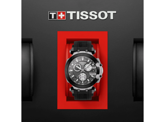 Часы кварцевые TISSOT T-RACE CHRONOGRAPH T115.417.27.061.00