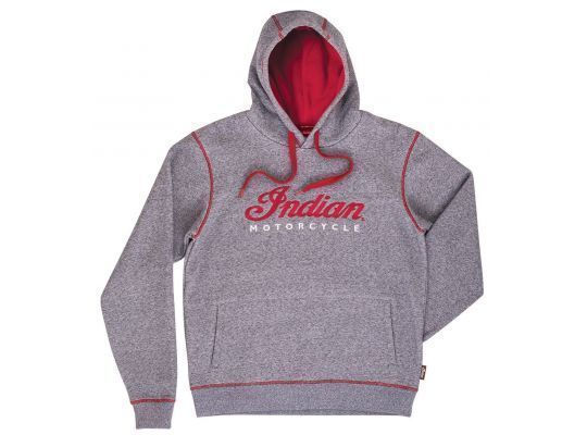 Толстовка INDIAN LOGO Grey/Red
