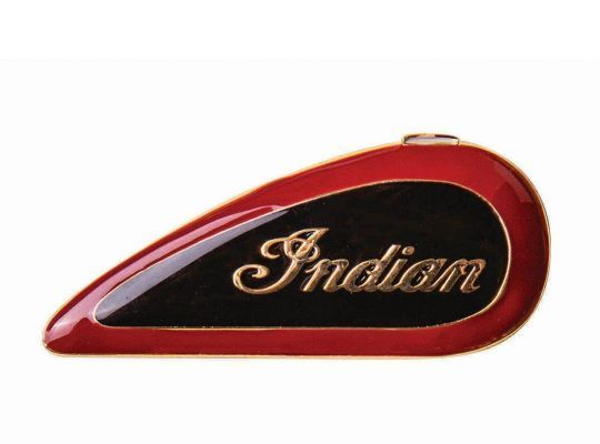 Значок INDIAN CHIEF CLASSIC Red/Black