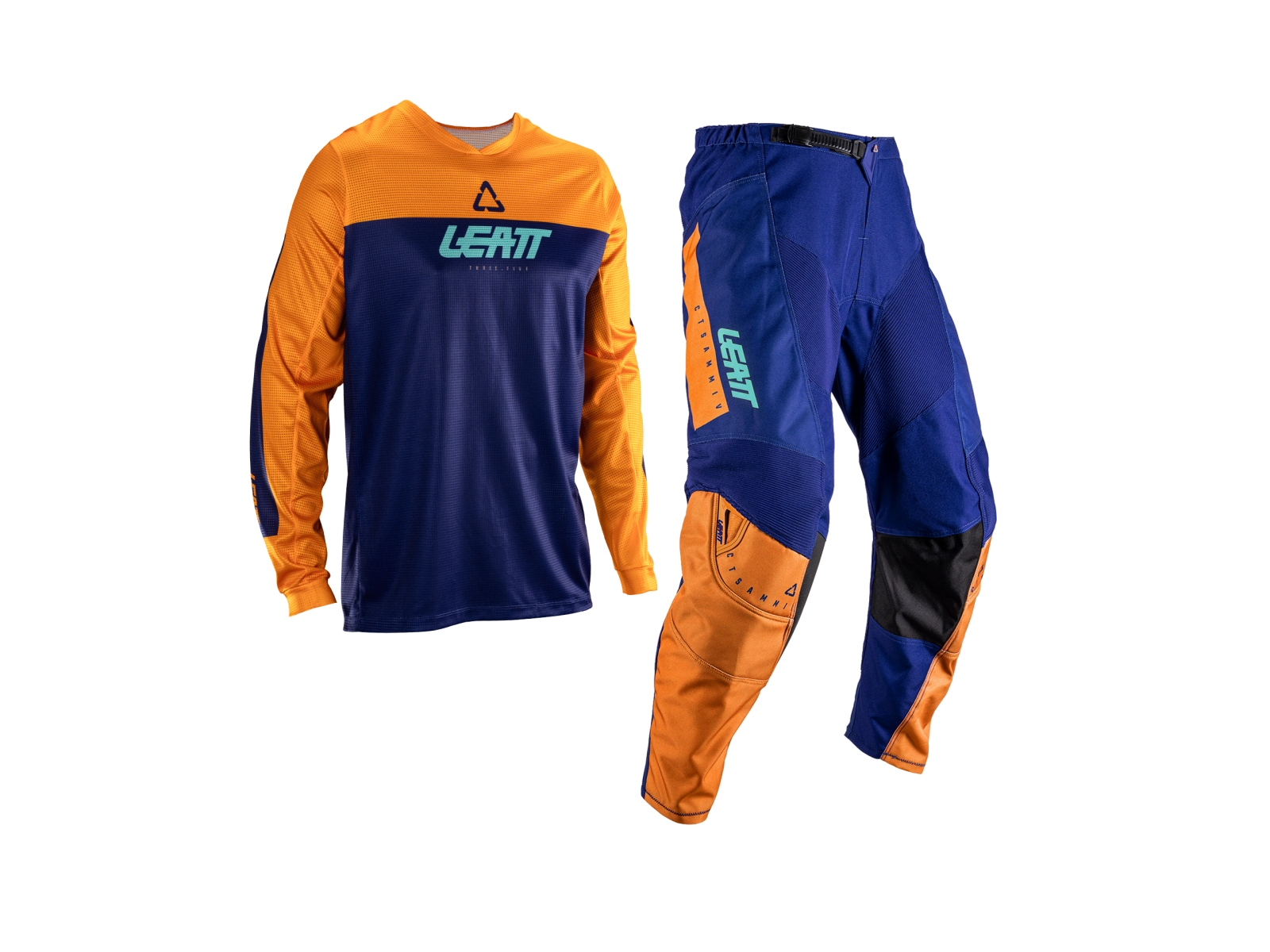 Комплект мотоджерси/мотоштаны LEATT 3.5 Ride Kit Orange