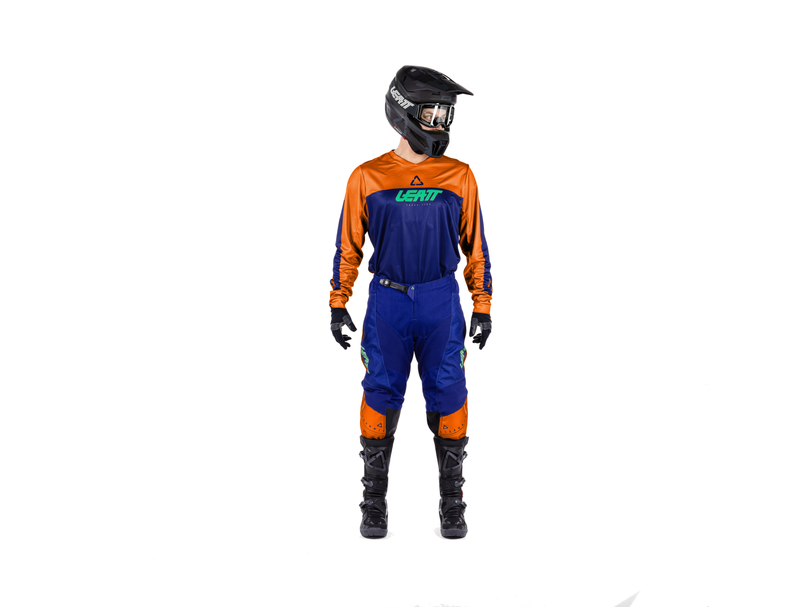 Комплект мотоджерси/мотоштаны LEATT 3.5 Ride Kit Orange