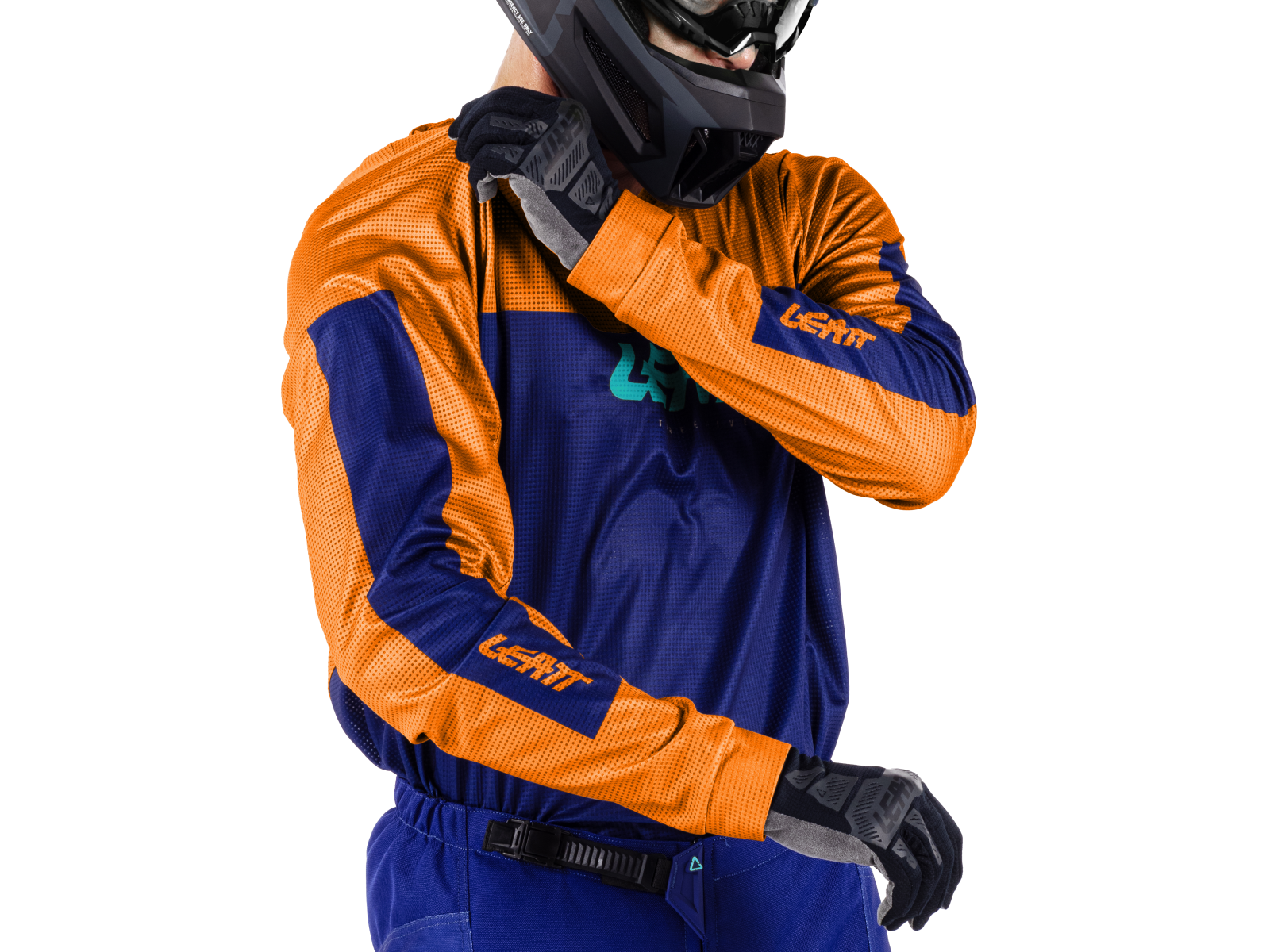 Комплект мотоджерси/мотоштаны LEATT 3.5 Ride Kit Orange