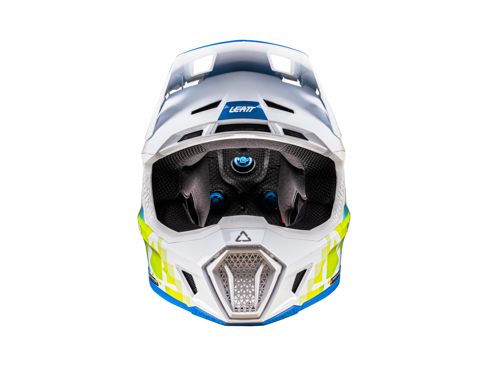 Мотошлем LEATT Moto 7.5 Helmet Kit Pixel Blue