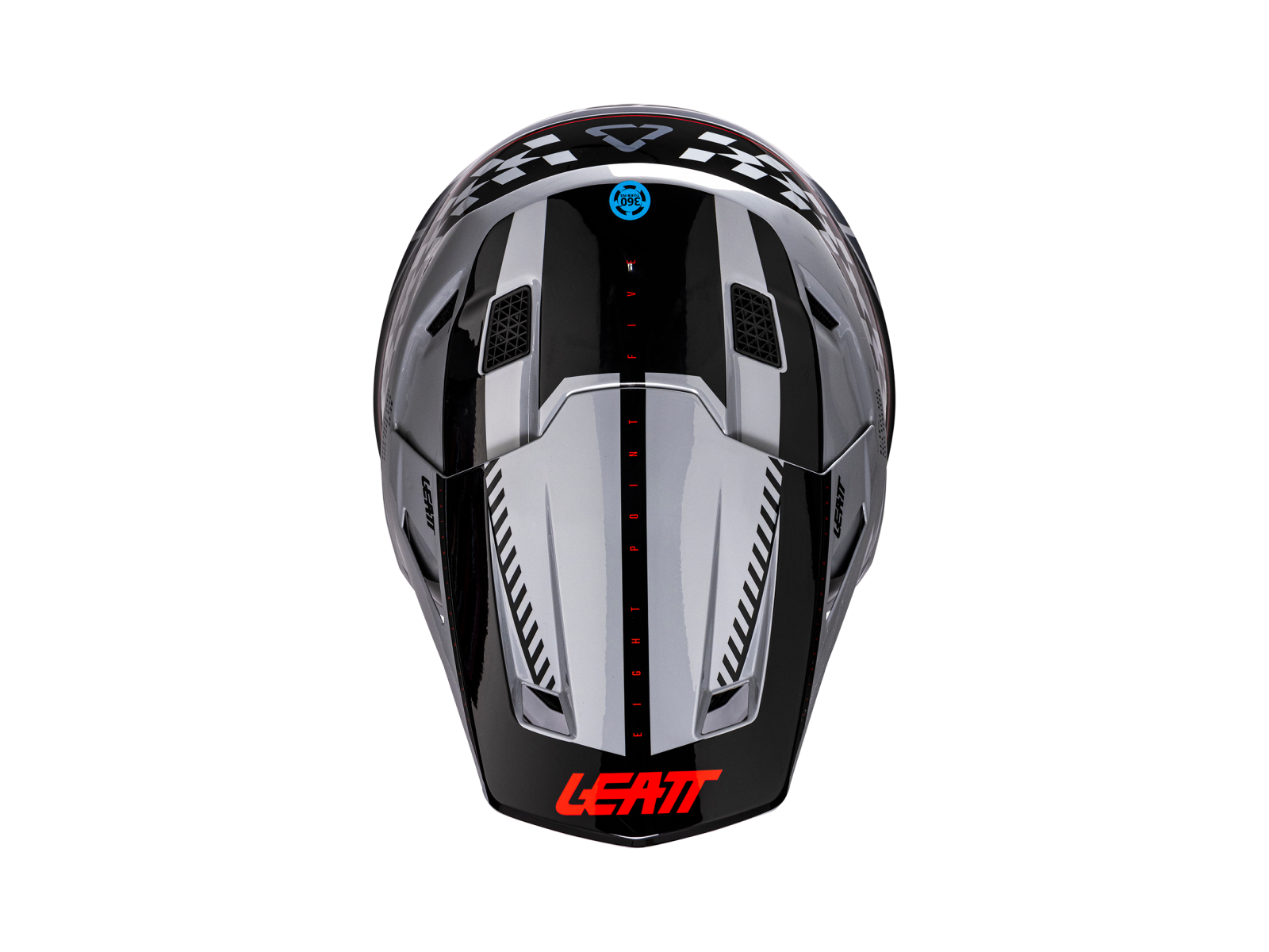 Мотошлем LEATT Moto 8.5 Helmet Kit Grey
