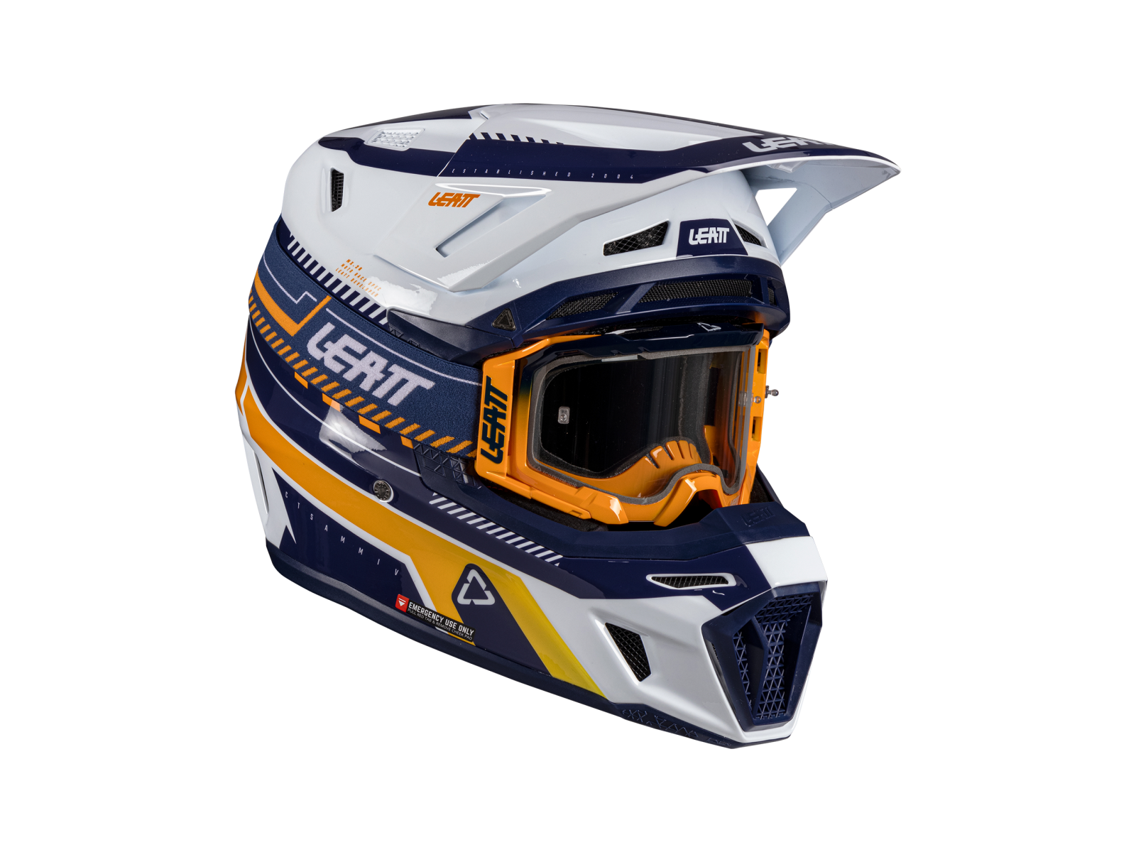 Мотошлем LEATT Moto 8.5 Helmet Kit Orange