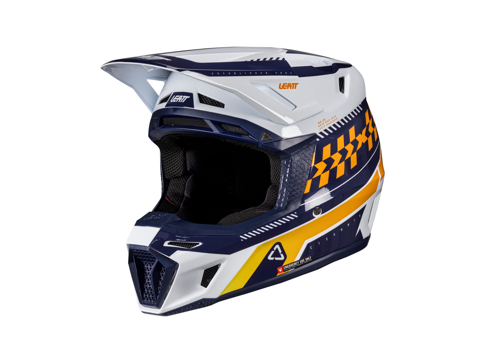 Мотошлем LEATT Moto 8.5 Helmet Kit Orange