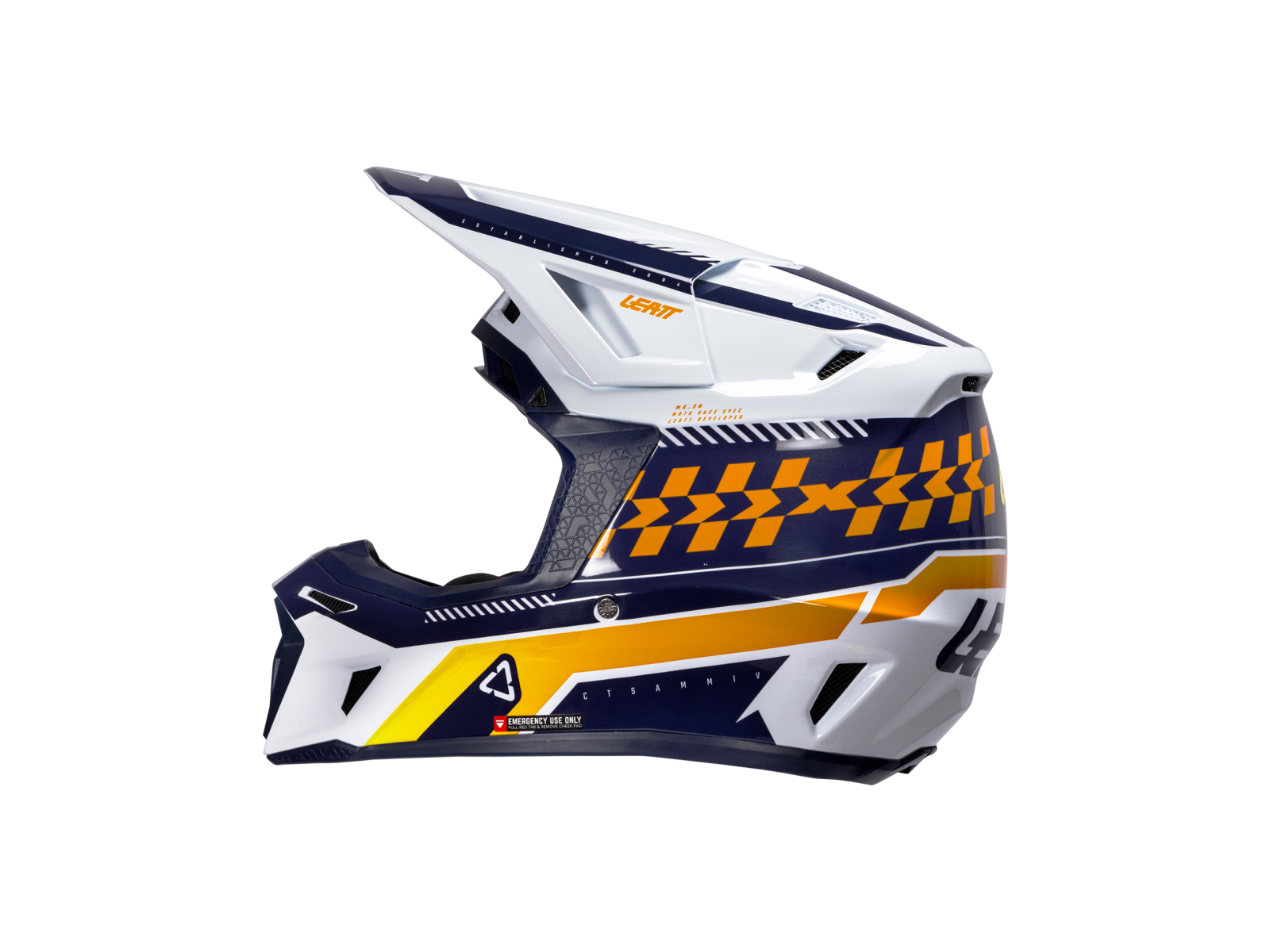 Мотошлем LEATT Moto 8.5 Helmet Kit Orange