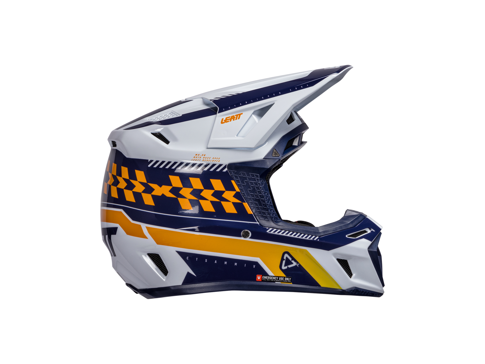 Мотошлем LEATT Moto 8.5 Helmet Kit Orange