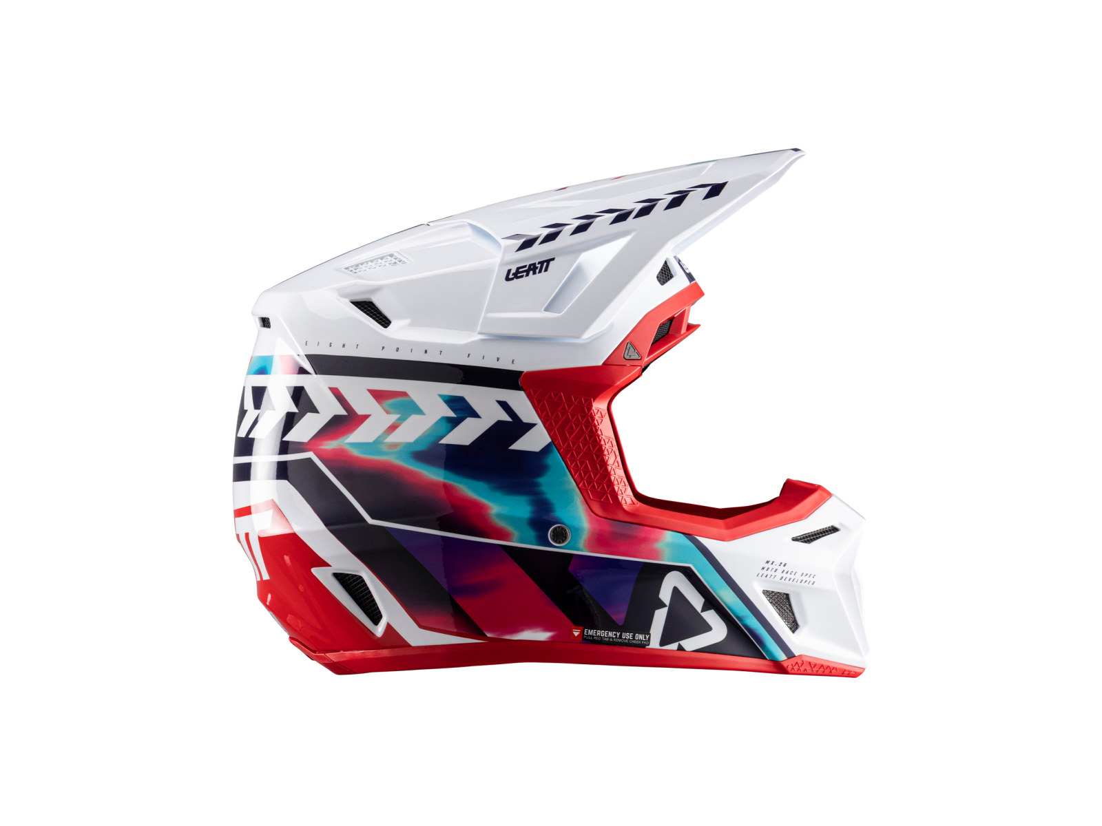 Мотошлем LEATT Moto 8.5 Helmet Kit Royal Blue/Red