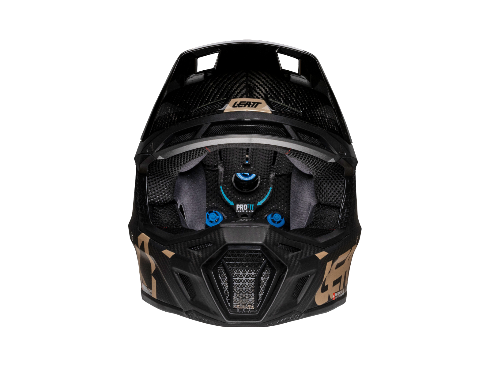 Мотошлем LEATT Moto 9.5 Carbon Helmet Kit Black