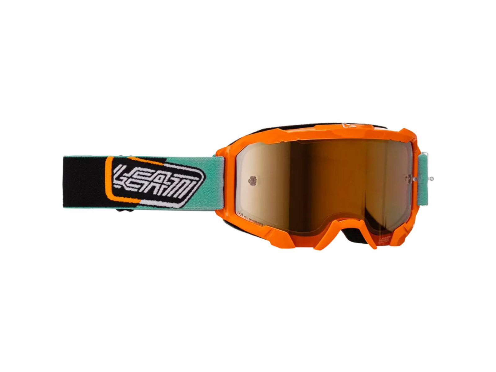 Очки кроссовые LEATT Velocity 4.5 Iriz Orange Bronze 68%