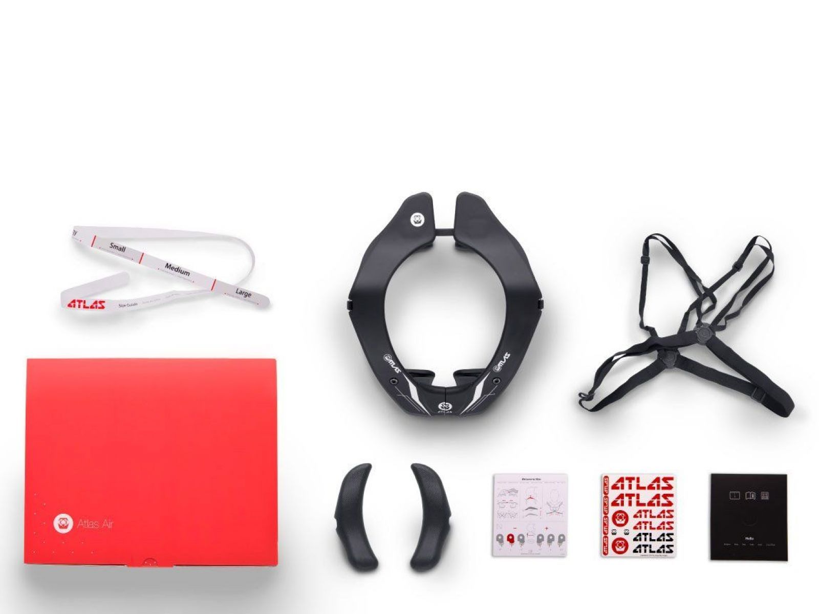 Защита шеи ATLAS AIR Ghost White/Black 2018