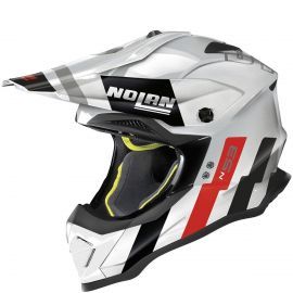 Мотошлем Nolan N53 SPARKLER 90 Metal White