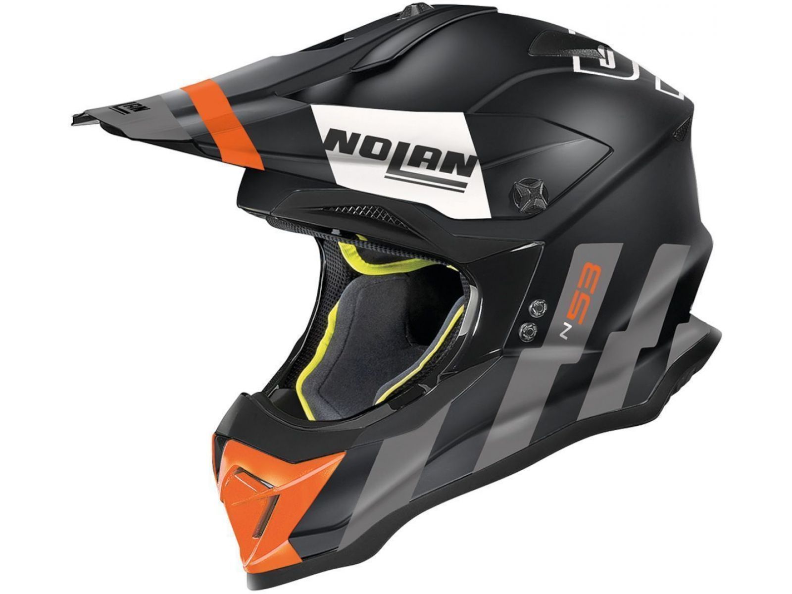 Мотошлем Nolan N53 SPARKLER 92 Flat Black