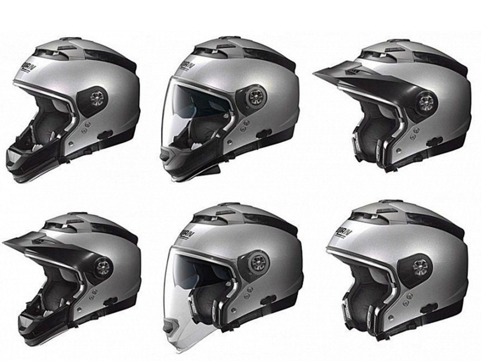 Мотошлем Nolan N44 Evo Como N-Com Chrome