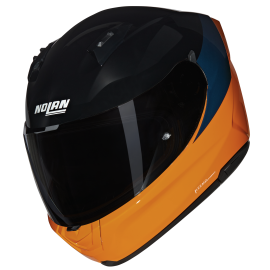 Мотошлем NOLAN N60-6 Speciale, Arancione/Nero/Blu Profondo 342
