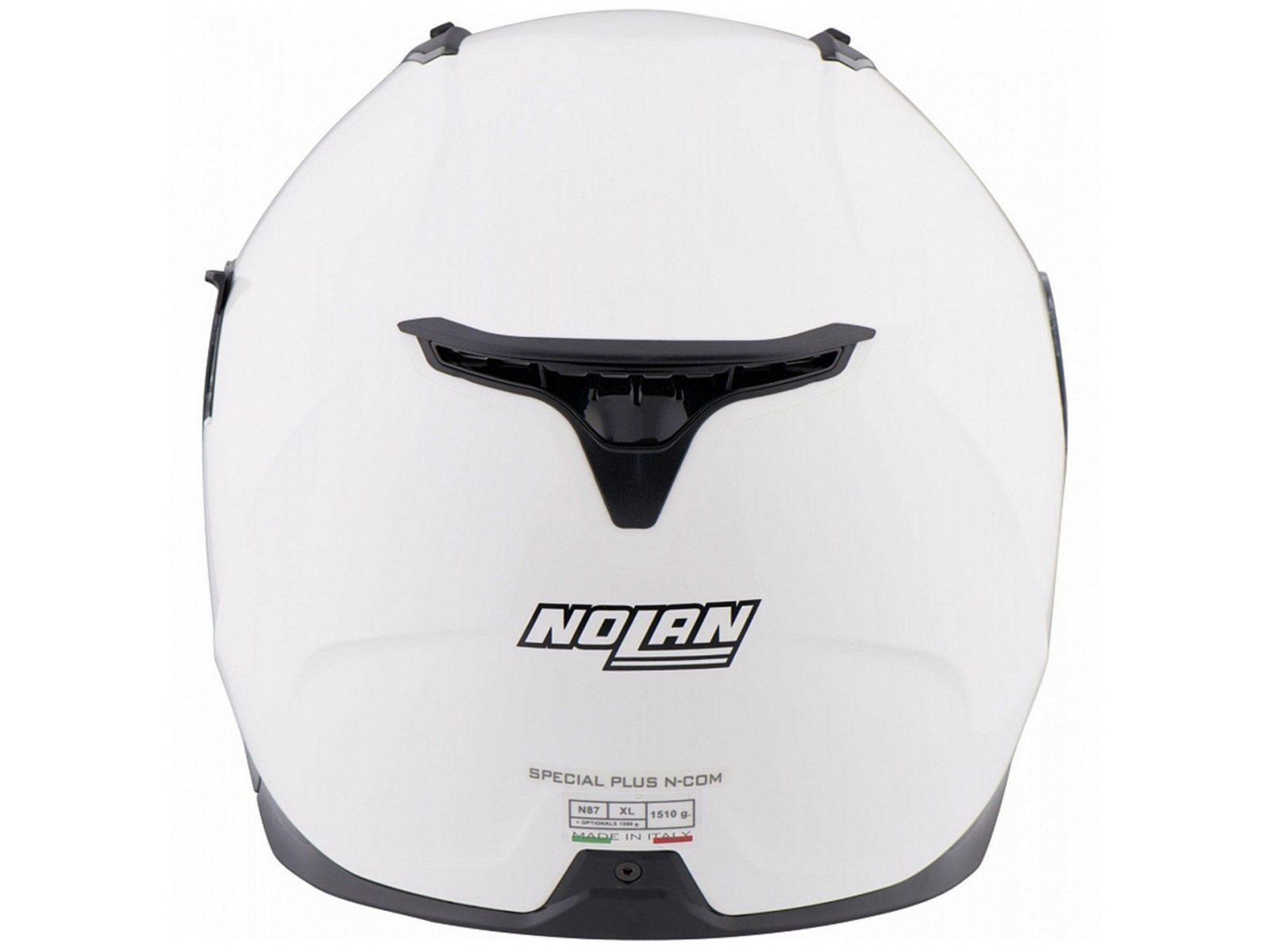 Мотошлем Nolan N87 Special Plus N-Com Pure White