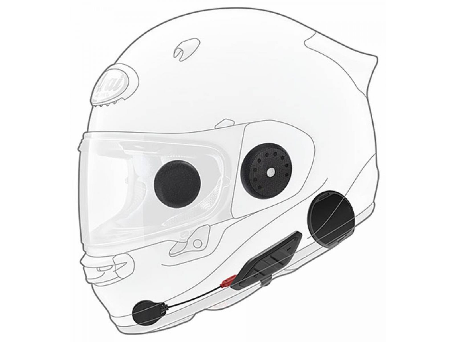 Мотогарнитура SENA ACS10-01 для Arai Quantic