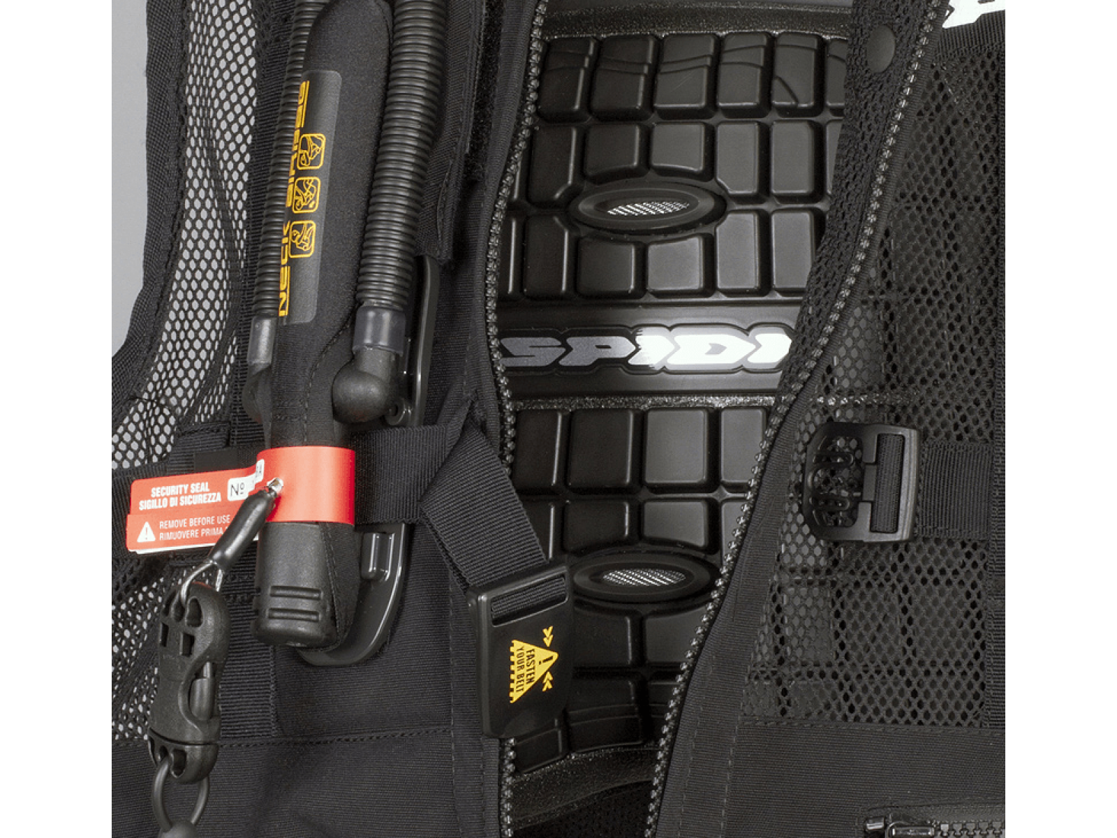 Жилет защитный SPIDI Neck DPS Black