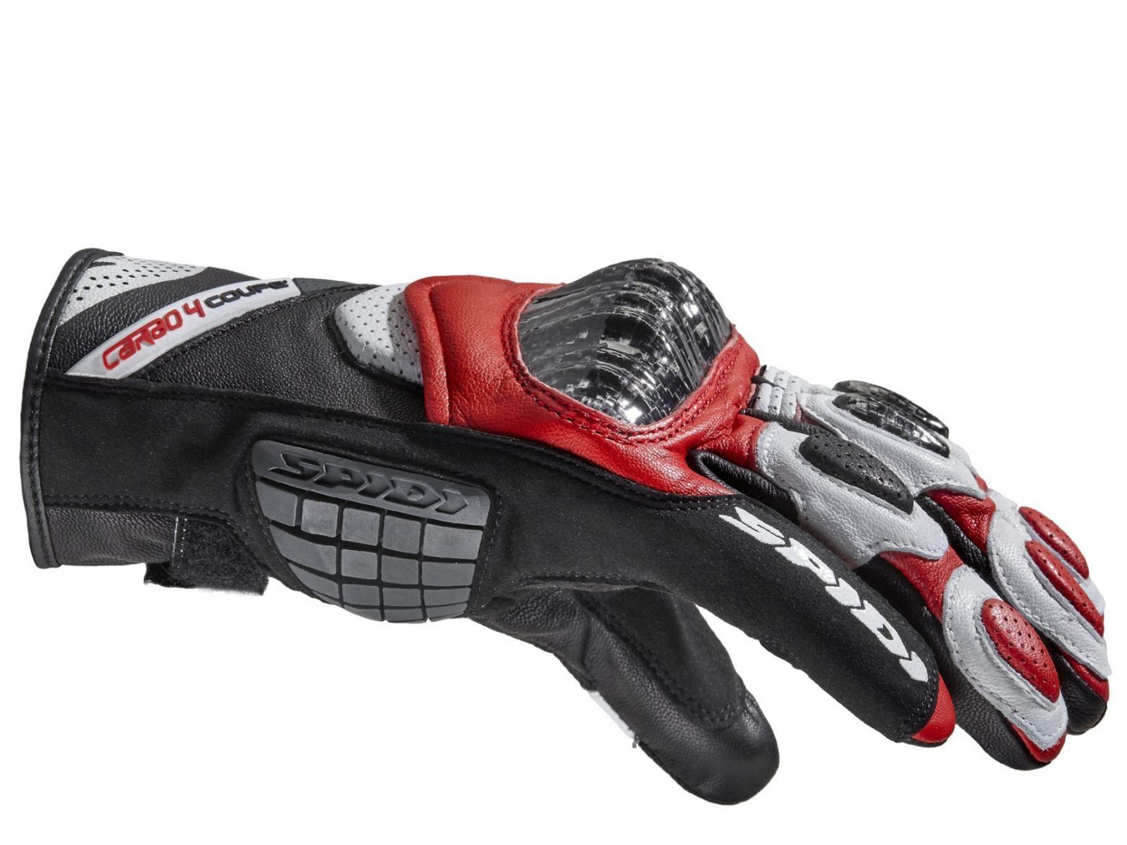 Мотоперчатки SPIDI CARBO 4 COUPE Red