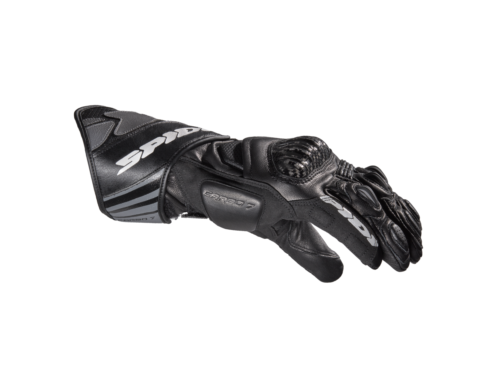 Мотоперчатки SPIDI CARBO 7 Black