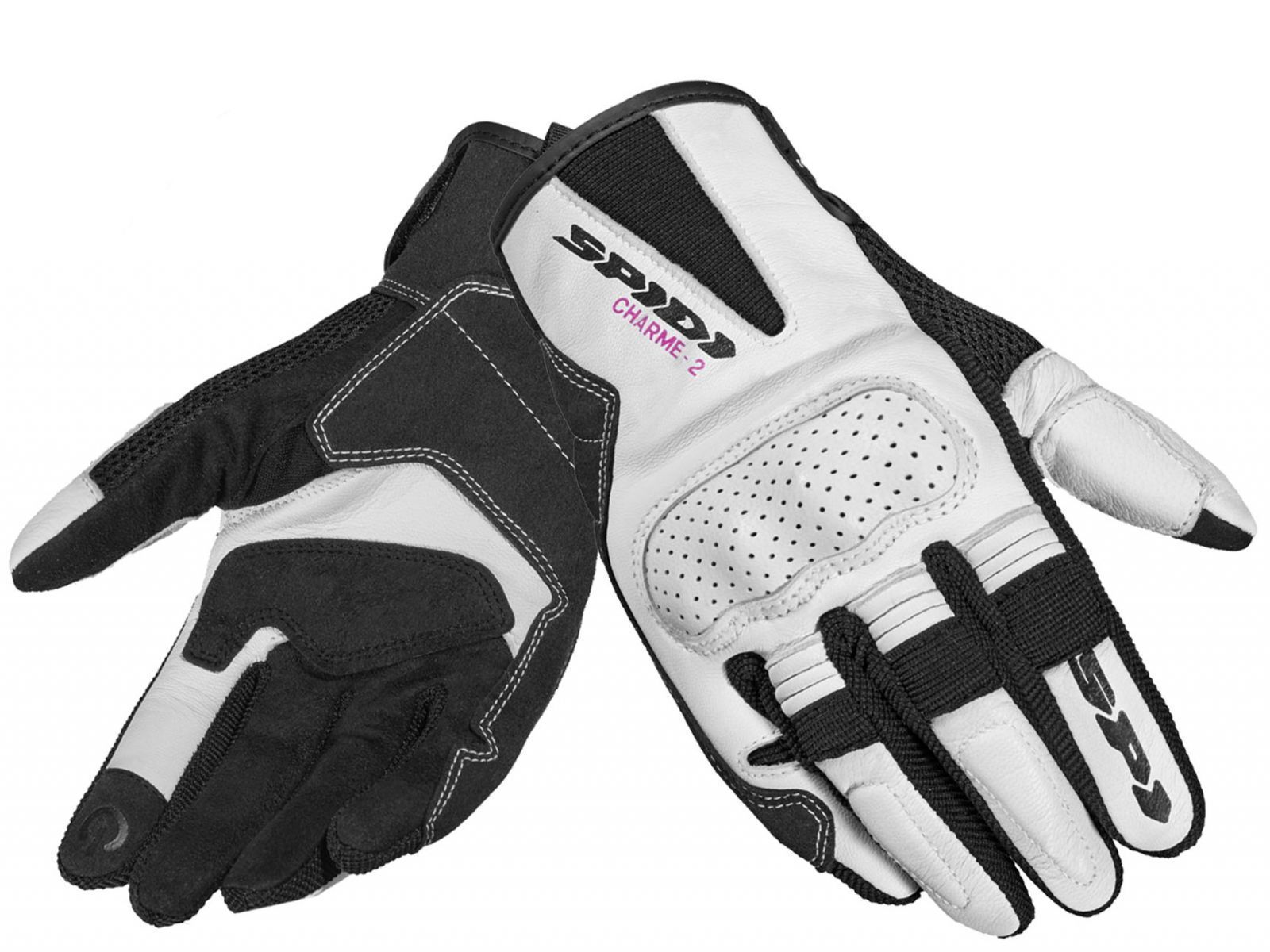 Мотоперчатки женские SPIDI CHARME 2 Black/White