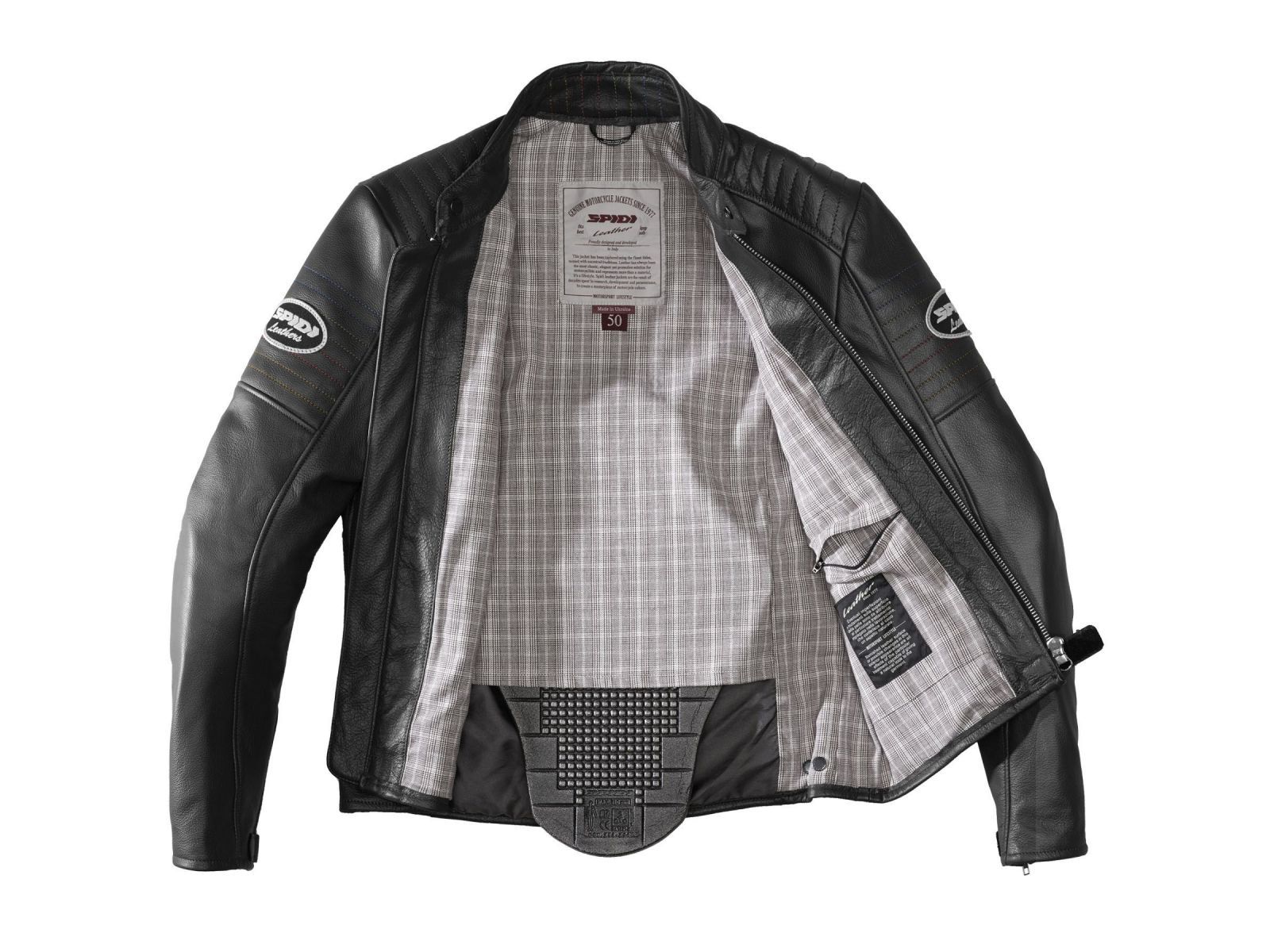 Мотокуртка SPIDI CLUBBER Black